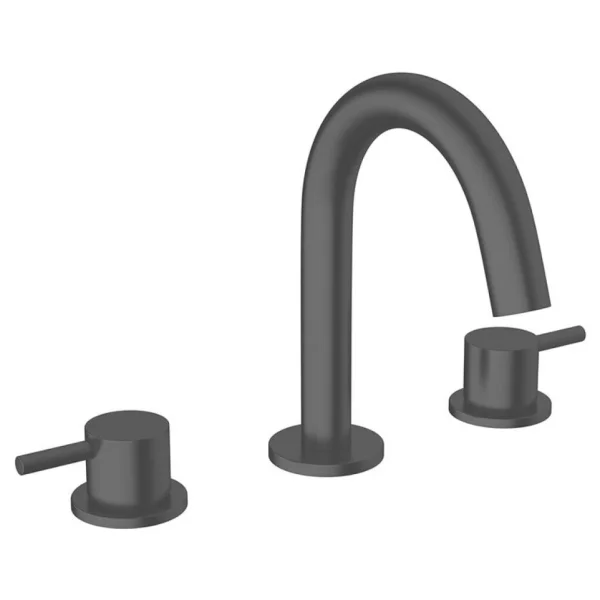 Crosswater MPRO Basin 3 Hole Set Set Slate