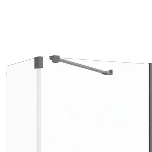 Crosswater Gallery Angled Brace Bar Slate