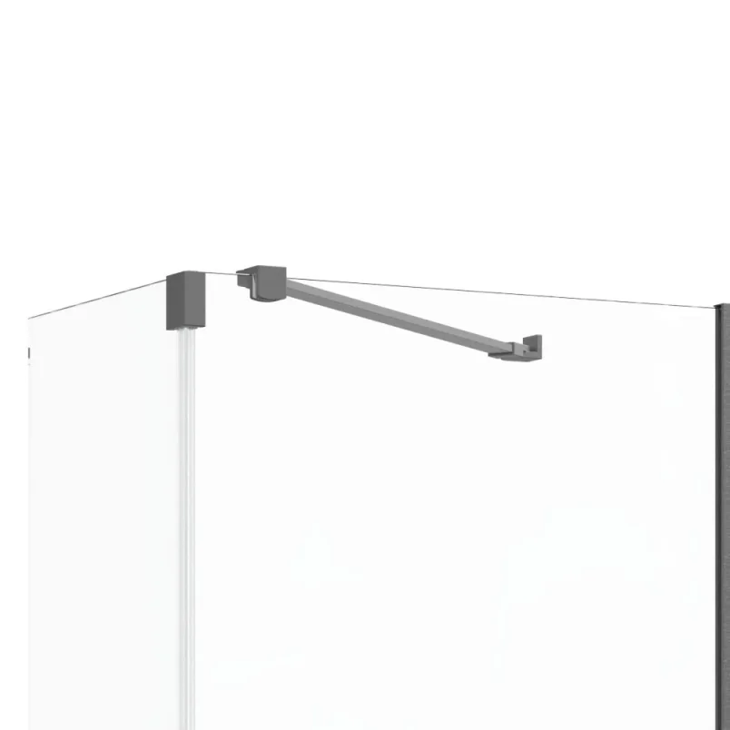 Crosswater Gallery Angled Brace Bar Slate product image - Image 1