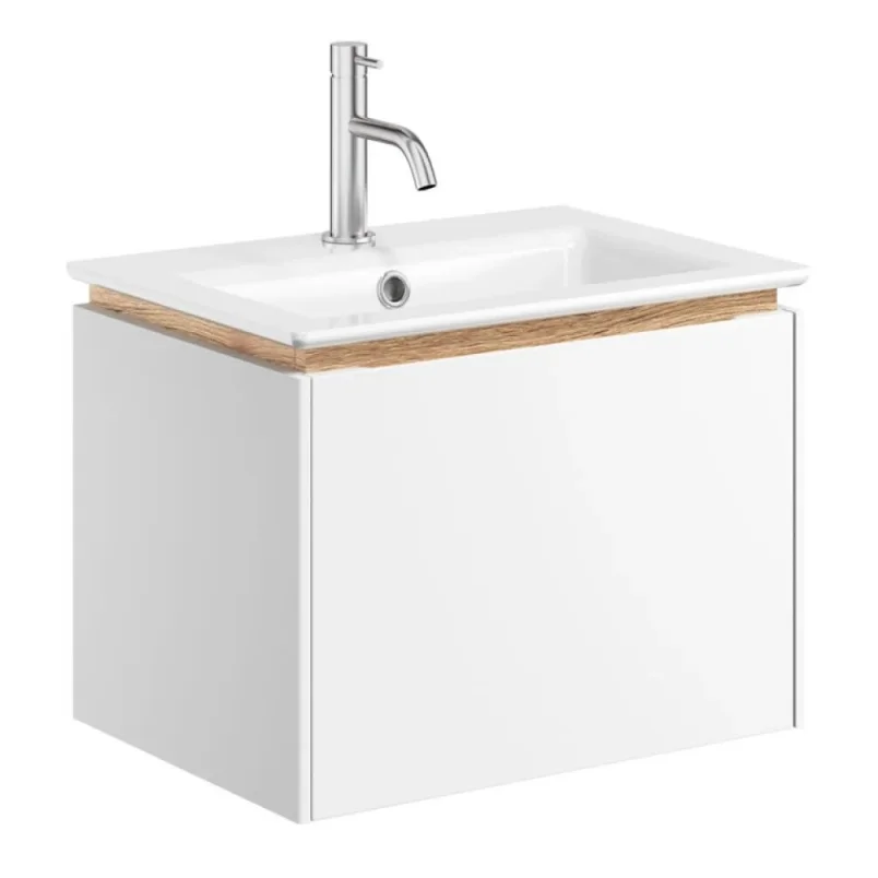 Crosswater Mada Basin Unit 500 Matt White product image - Image 1