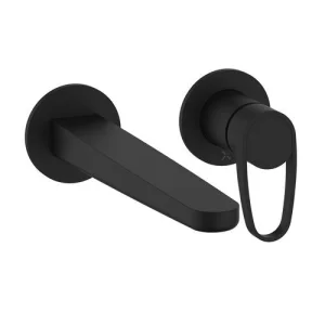 Crosswater Lazo 2 Hole Basin Set Matt Black