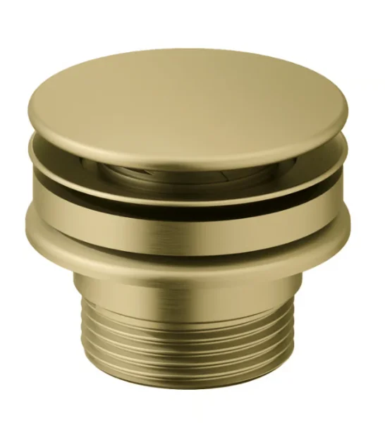 Crosswater 3ONE6 Universal Basin Waste Stainless Brushed Brass Effect