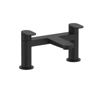 Crosswater Lazo Basin 3 Hole Set Trim Matt Black