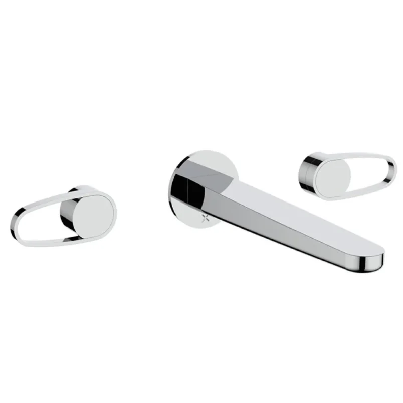 Crosswater Lazo Basin 3 Hole Set Chrome product image - Image 1