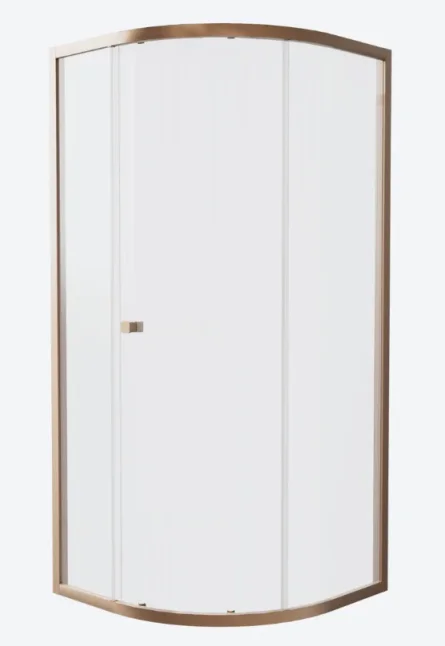 Crosswater 6mm Quadrant Single Door 900 Brushed Bronze product image - Image 1