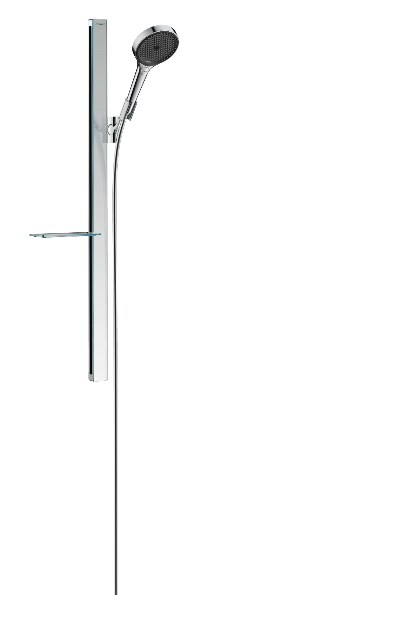 Hansgrohe Rainfinity Shower Set 130 3jet With Shower Bar 90 Cm And Shelf Chrome