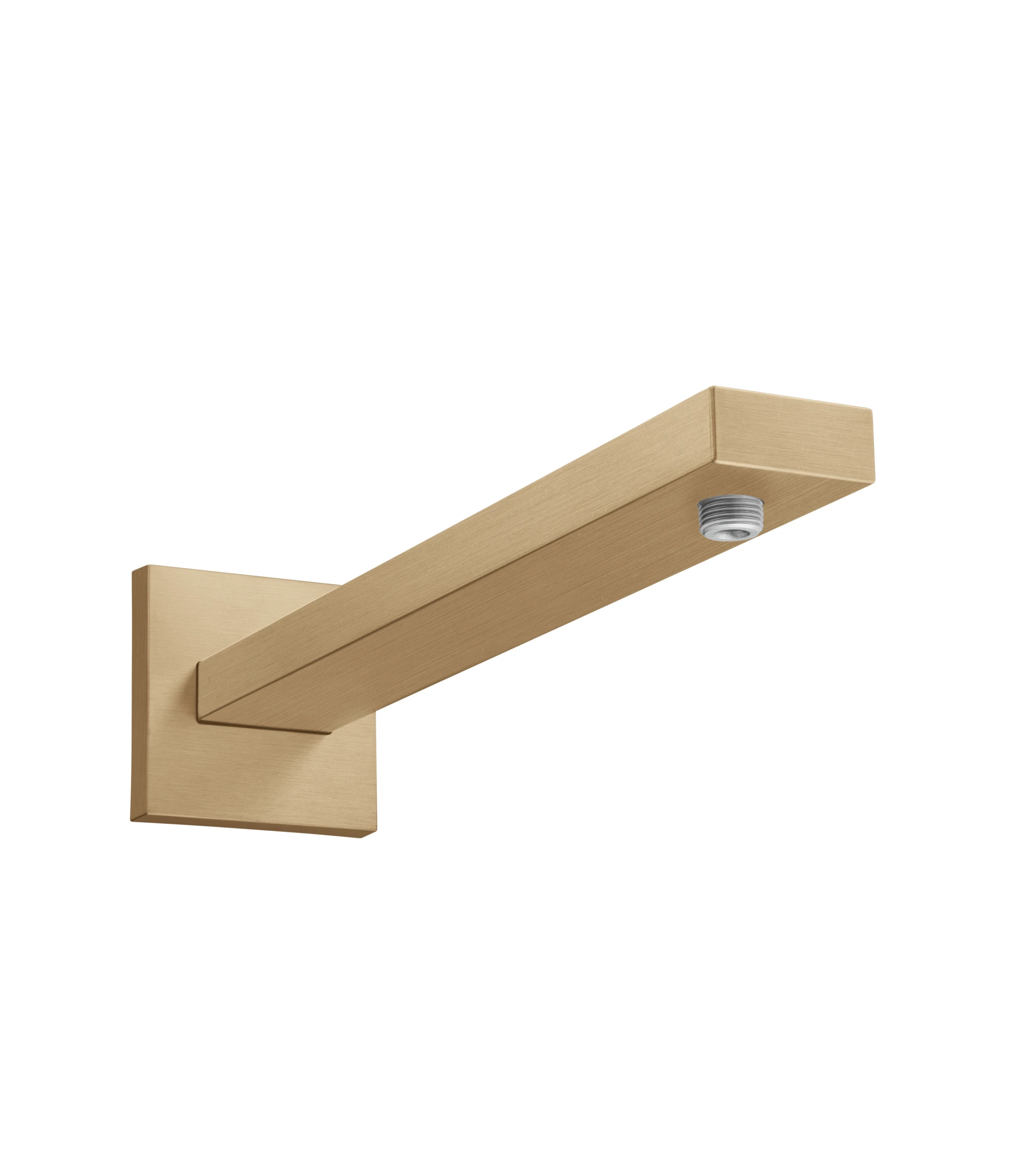 Hansgrohe Shower Arm E 39 Cm With Rectangular Shaft Brushed Bronze