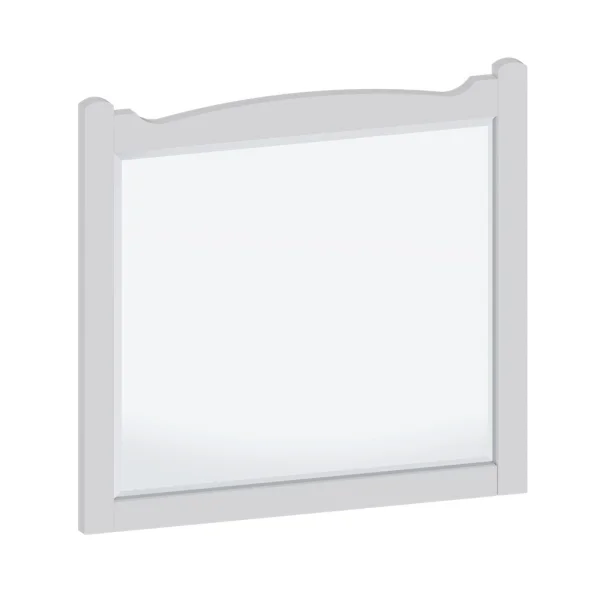 Burlington Guild Mirror 600mm Varley White