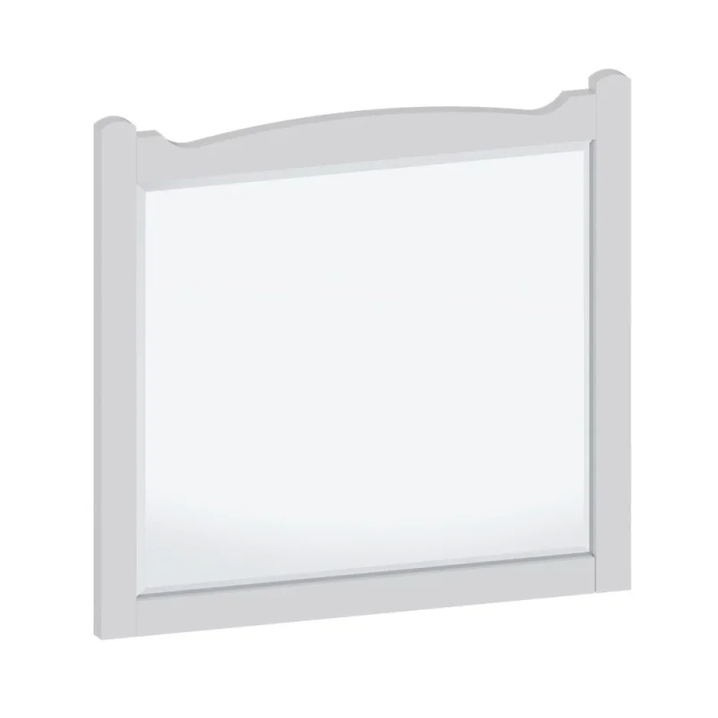 Burlington Guild Mirror 600mm Varley White product image - Image 1