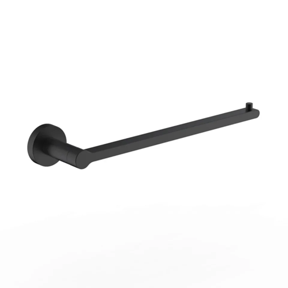 Britton Hoxton 2.0 Single Towel Holder Matt Black product image - Image 1