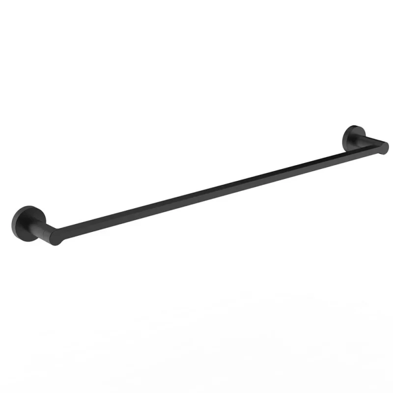 Britton Hoxton 2.0 600mm Single Towel Rail Matt Black product image - Image 1