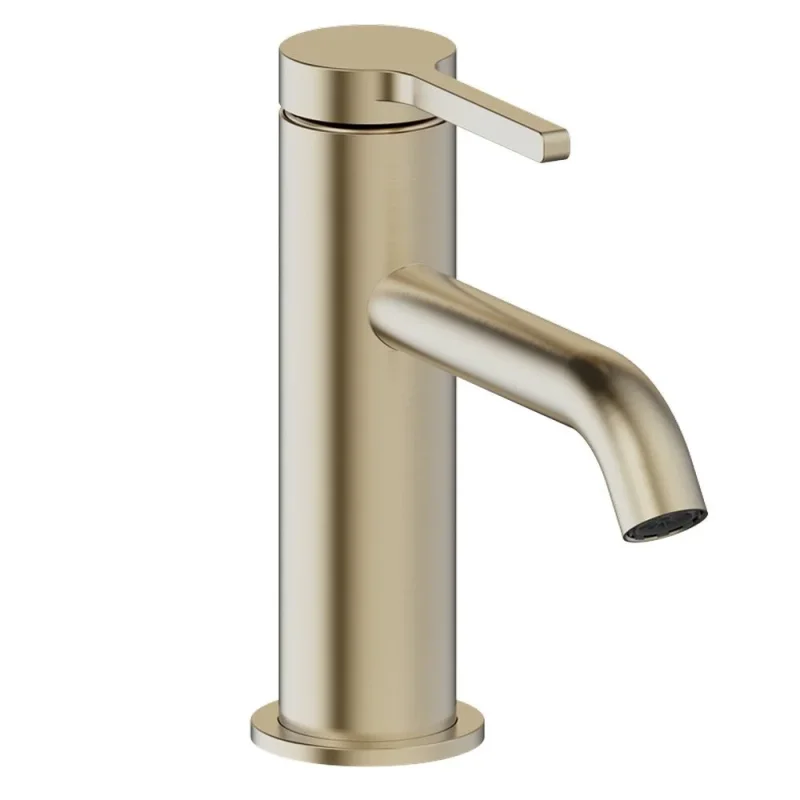 Britton Hoxton 2.0 Slim Basin Mixer Brushed Brass product image - Image 1