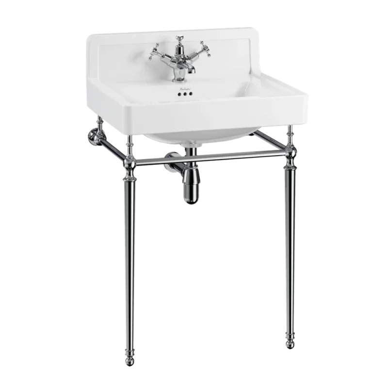 Burlington Contemporary Basin 61cm Upstand 1th product image - Image 1