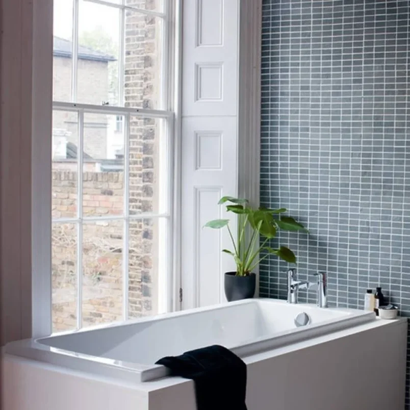 Britton Sustain 1600 X 700mm Single Ended Bath detail view - Image 2