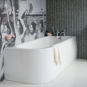 Britton Viride 1700 X 750mm Right Hand Offset Bath
