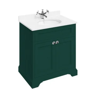 Burlington Freestanding Basin Unit 750 Doors Matt Green