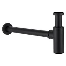 Bagno Design Aquaeco Luxury Brass Bottle Trap Matt Black