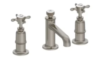 Burlington Guild Basin 3th Mixer Deck Mounted Brushed Nickel