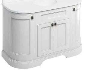 Burlington Door Unit & 2 Round Corner Units White