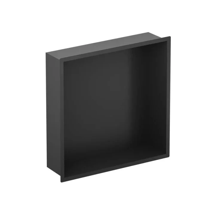 Crosswater Niches 305 X 305mm X 80mm Matt Black product image - Image 1