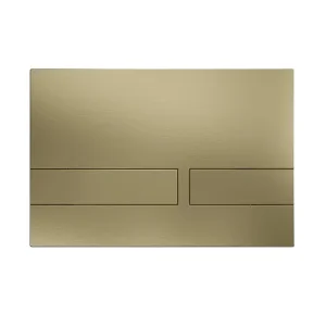 Crosswater Venue Flush Plate Brushed Brass