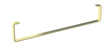 Saneux Matteo Slim 50cm Towel Rail (for 39001) - Brushed Brass