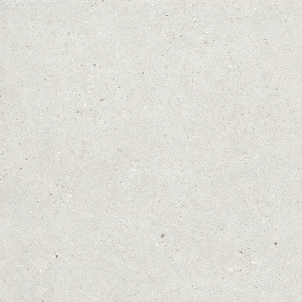 European Tiles Stone Grain White 60 X 60 Rectified Matte Tile STOCK product image - Image 1