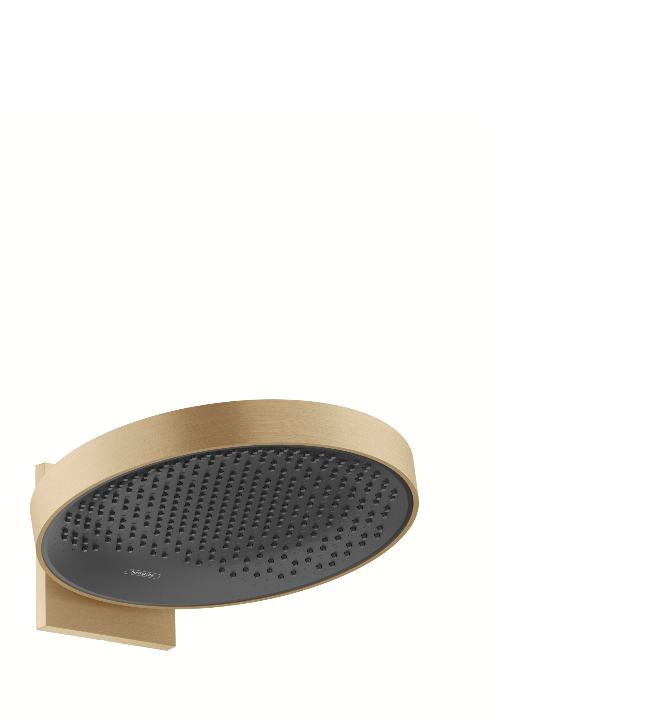 Hansgrohe Rainfinity Overhead Shower 360 1jet With Wall Connector Brushed Bronze