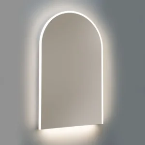 Hib Alba Arch 60 Mirror With Chargng Socket H90 X W60 X D5.5cm