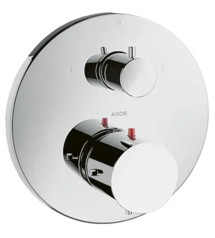 Axor Starck Thermostatic Mixer For Concealed Installation With Shut-off / Diverter Valve Chrome product image - Image 1
