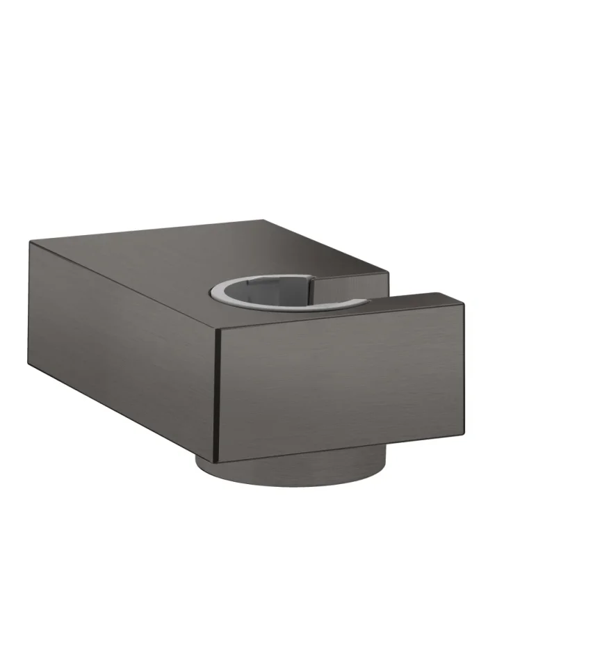 Hansgrohe Porter E Shower Holder Bbc Brushed Black Chrome product image - Image 1