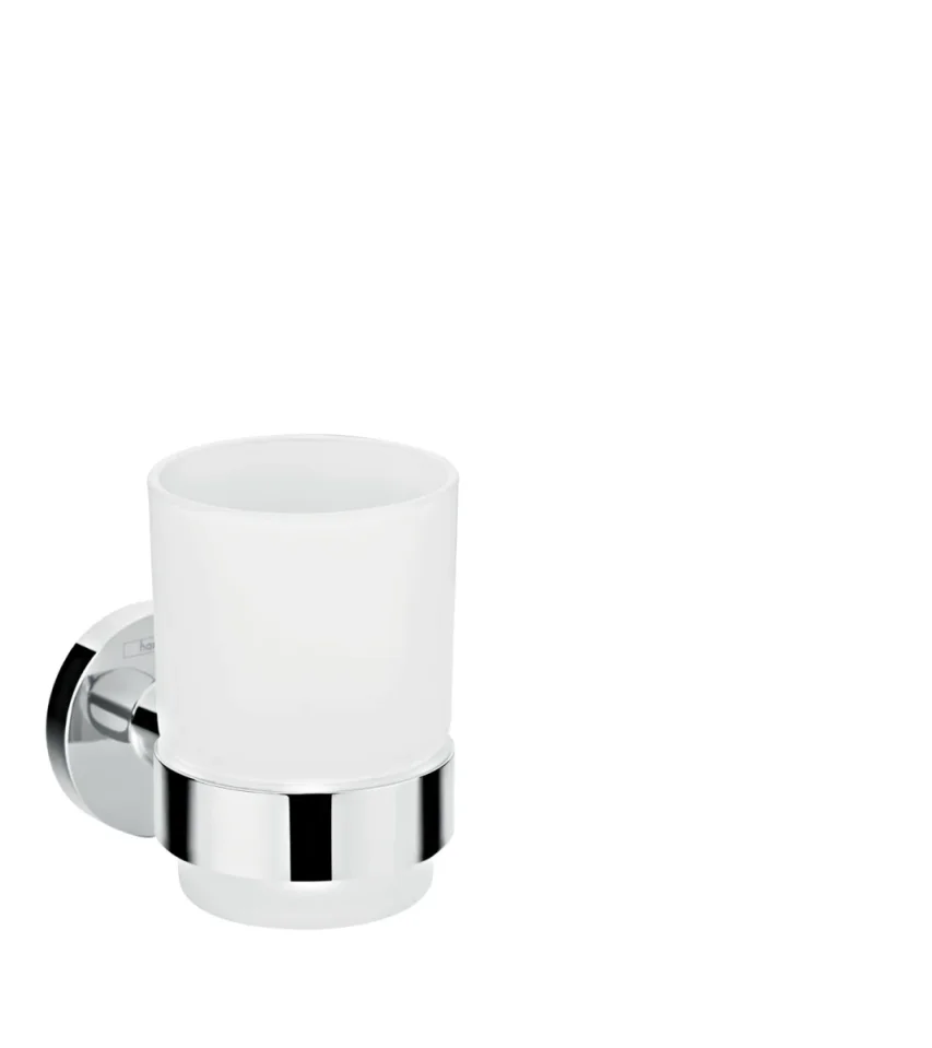 Hansgrohe Xx Logis Universal Toothbrush Tumbler Chrome product image - Image 1