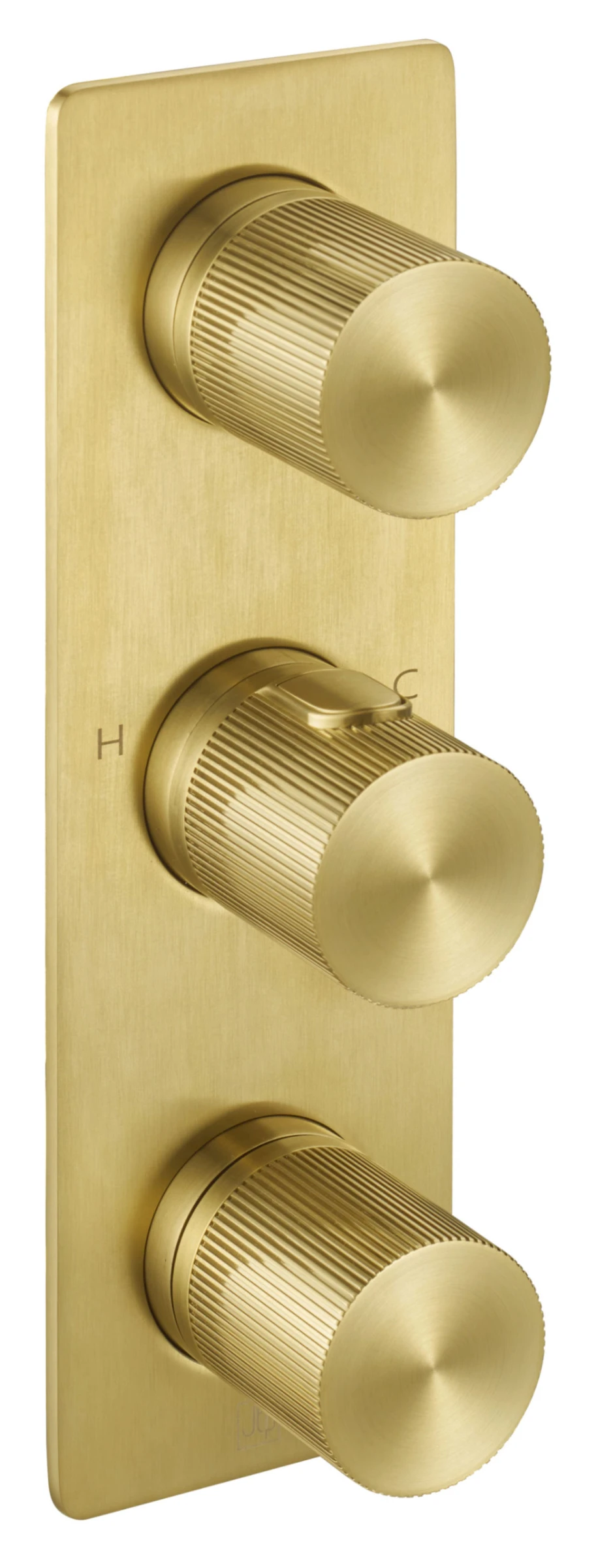 Just Taps Evo Thermostatic Concealed2 Outlet Shower Valve