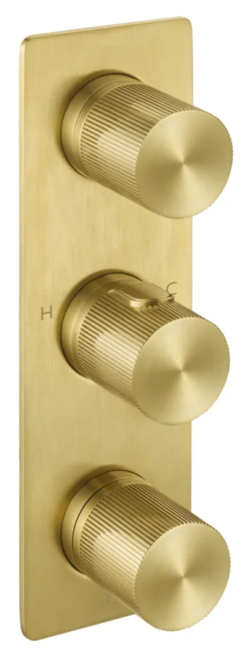 Just Taps Evo Thermostatic Concealed2 Outlet Shower Valve product image - Image 1