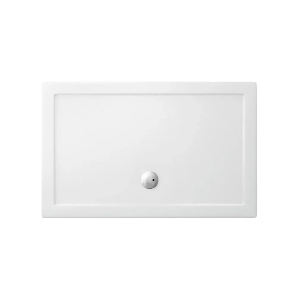 Britton Rectangle Shower Tray 1200mm X 760mm X 35mm product image - Image 1