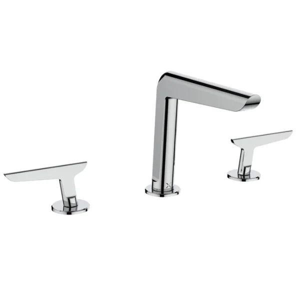 Crosswater Foile Basin 3 Hole Set Chrome