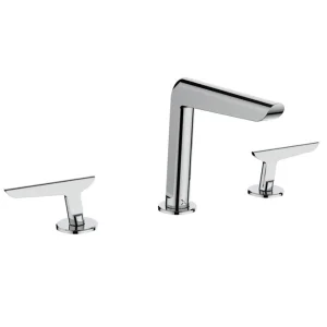 Crosswater Foile Basin 3 Hole Set Chrome