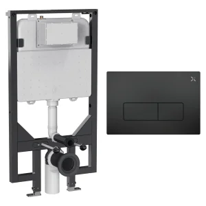 Crosswater Mpro Cistern Set 1 Matt Black