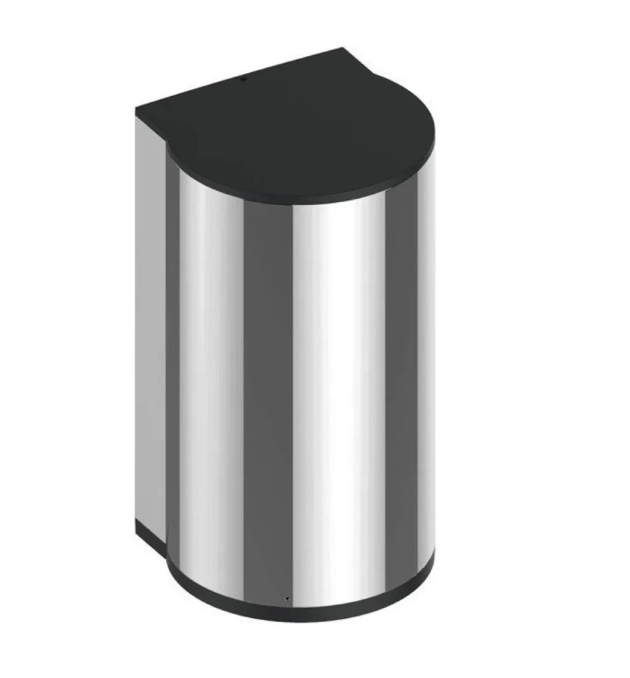 Keuco Plan Touchless Sanitiser Dispenser Chrome Plated / Anthracite detail view - Image 5