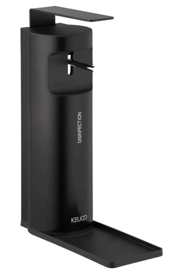 Keuco Plan Sanitiser Dispenser Wall Model Including Pump And Plastic Insert Black product image - Image 4