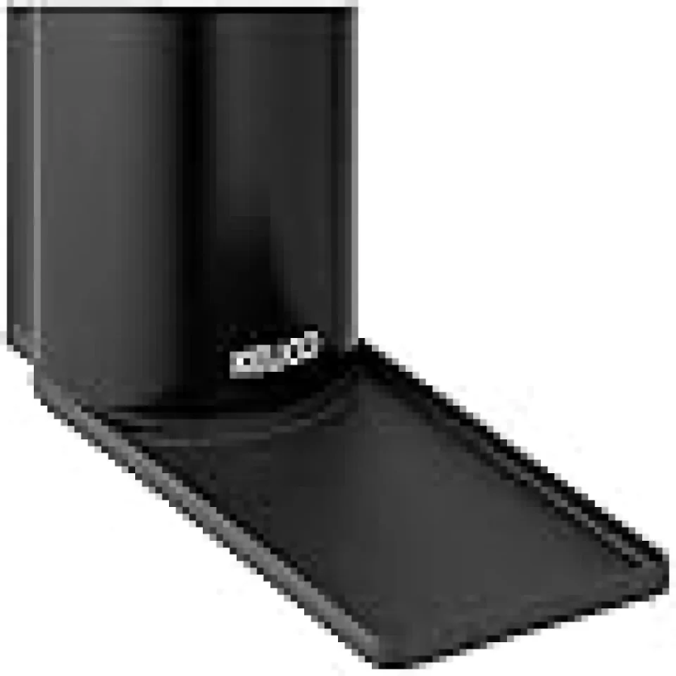 Keuco Plan Sanitiser Dispenser Wall Model Including Pump And Plastic Insert Black detail view - Image 5