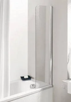 Crosswater Supreme 350m Fixed Mini Bath Screen / Guard Silver