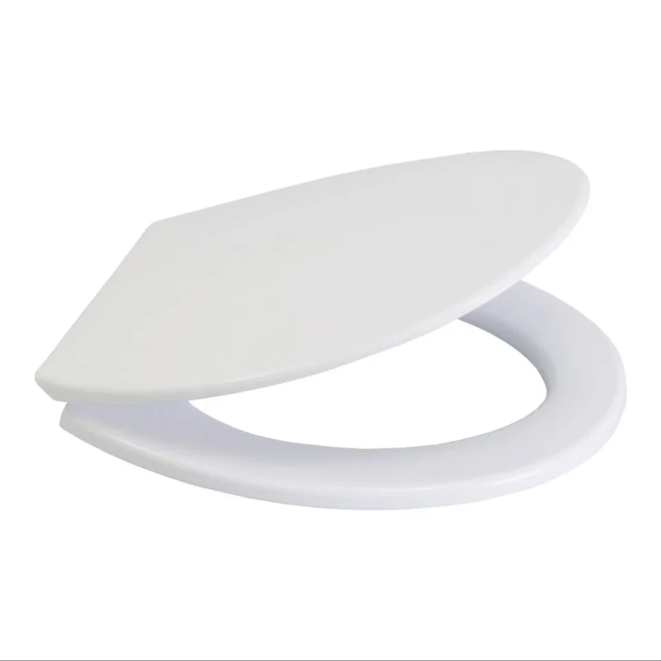 Cubico Liberty / Donna Standard Toilet Seat White detail view - Image 2