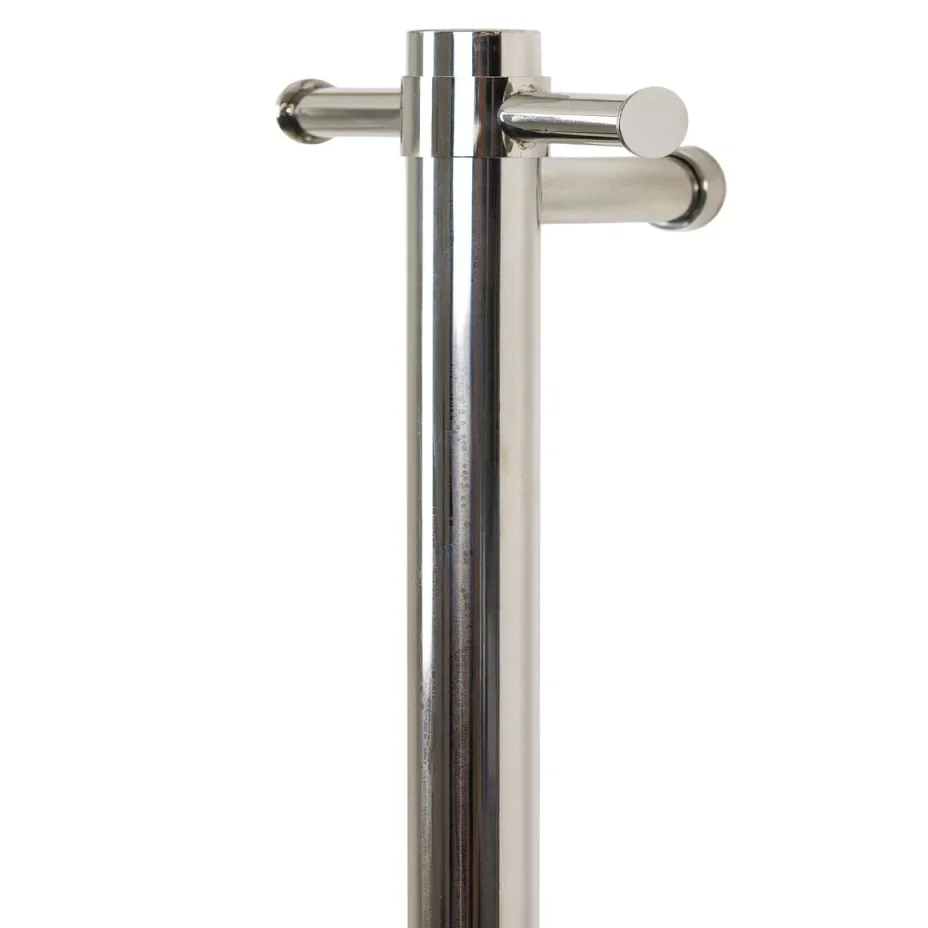 Thermosphere 230v Vertical Heated Towel Bar Round 900mm Polished Stainless product image - Image 1