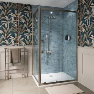 Burlington Classique Sliding Door 1400 Brushed Nickel