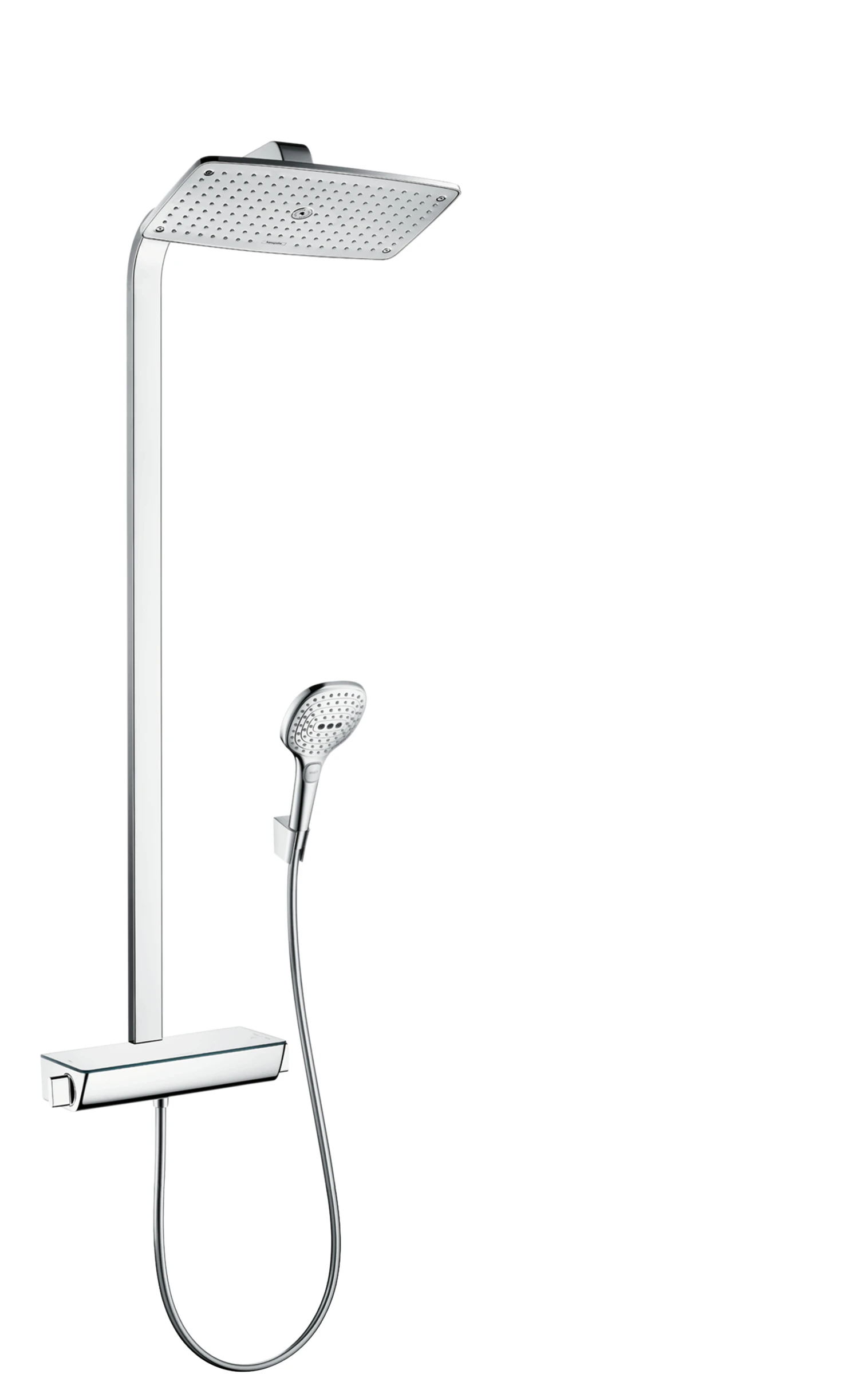 Hansgrohe Raindance E Showerpipe 360 1jet With Thermostatic Shower Mixer Chrome
