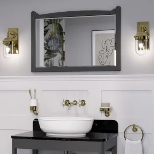 Burlington Guild Mirror 850mm Ashbee Grey