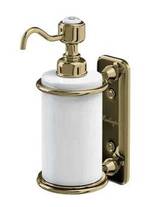 Burlington Single Soap Dispenser Gold