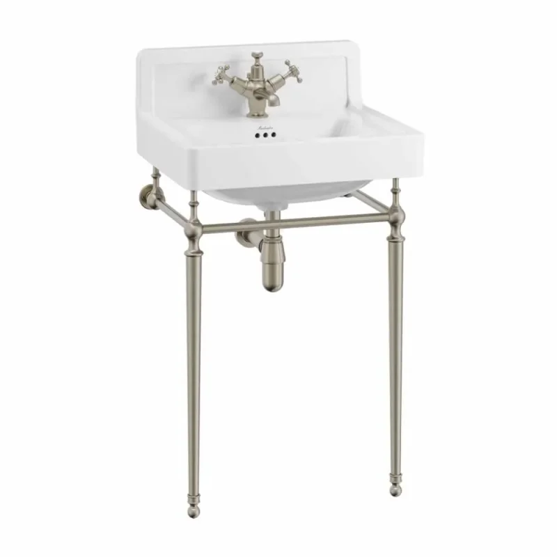 Burlington Contemporary Basin 56cm Upstand 1th product image - Image 1