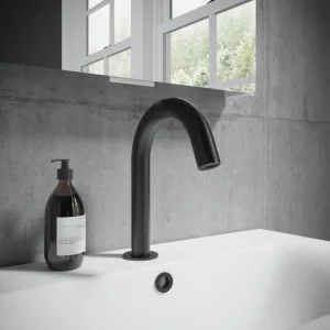 Crosswater Mpro Basin Spout Deck Mounted Sensor Matt Black